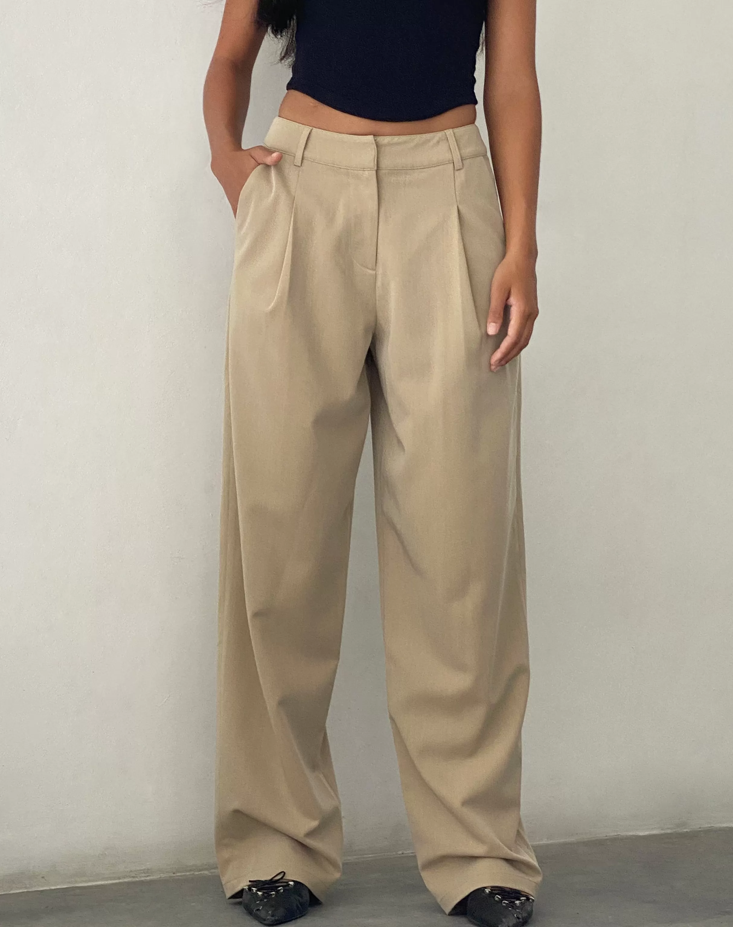 New Sakaria Wide Leg Trouser In TAILORING | SALE TROUSERS