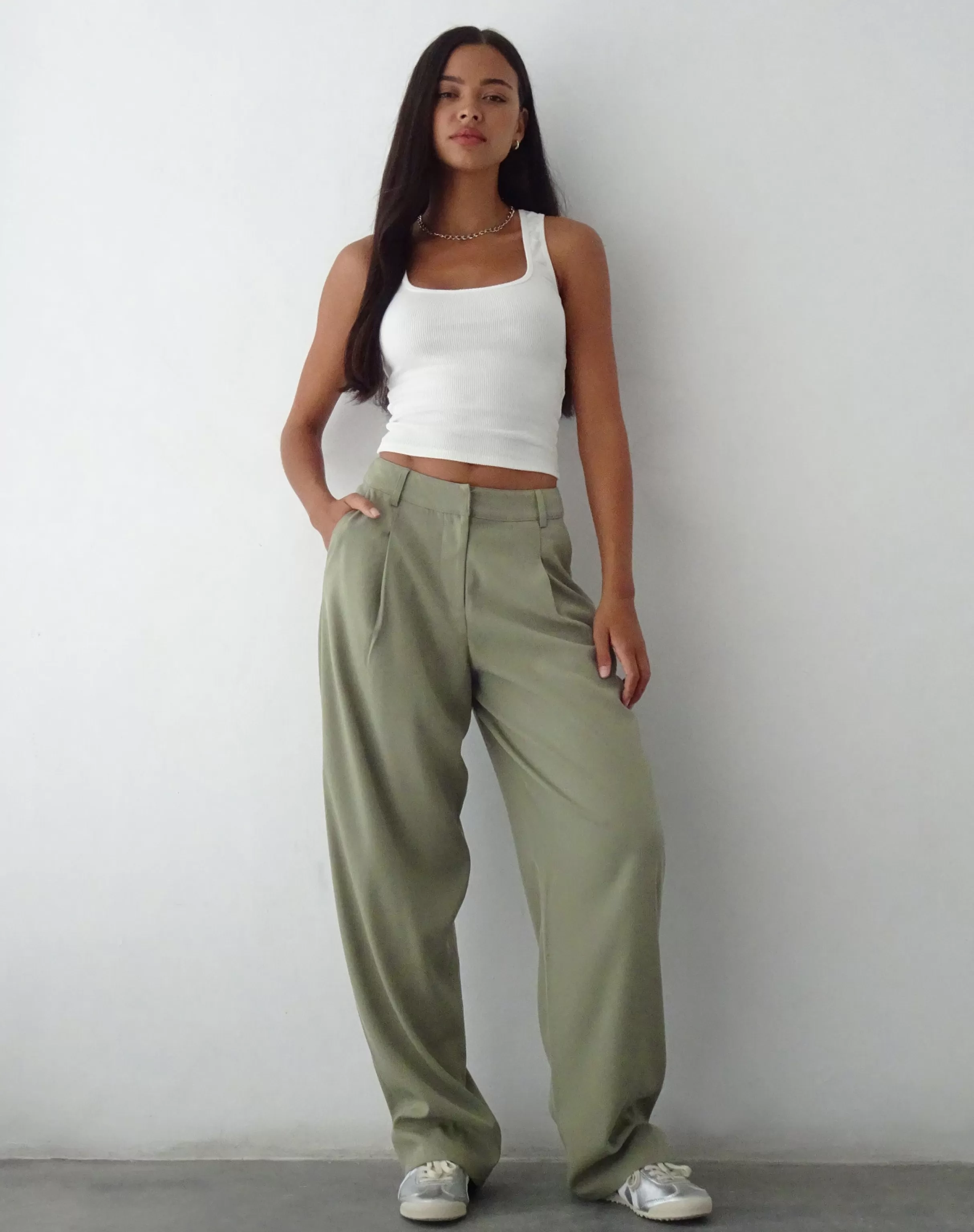 New Sakaria Wide Leg Trouser In Tailoring SALE TROUSERS | TAILORED TROUSERS
