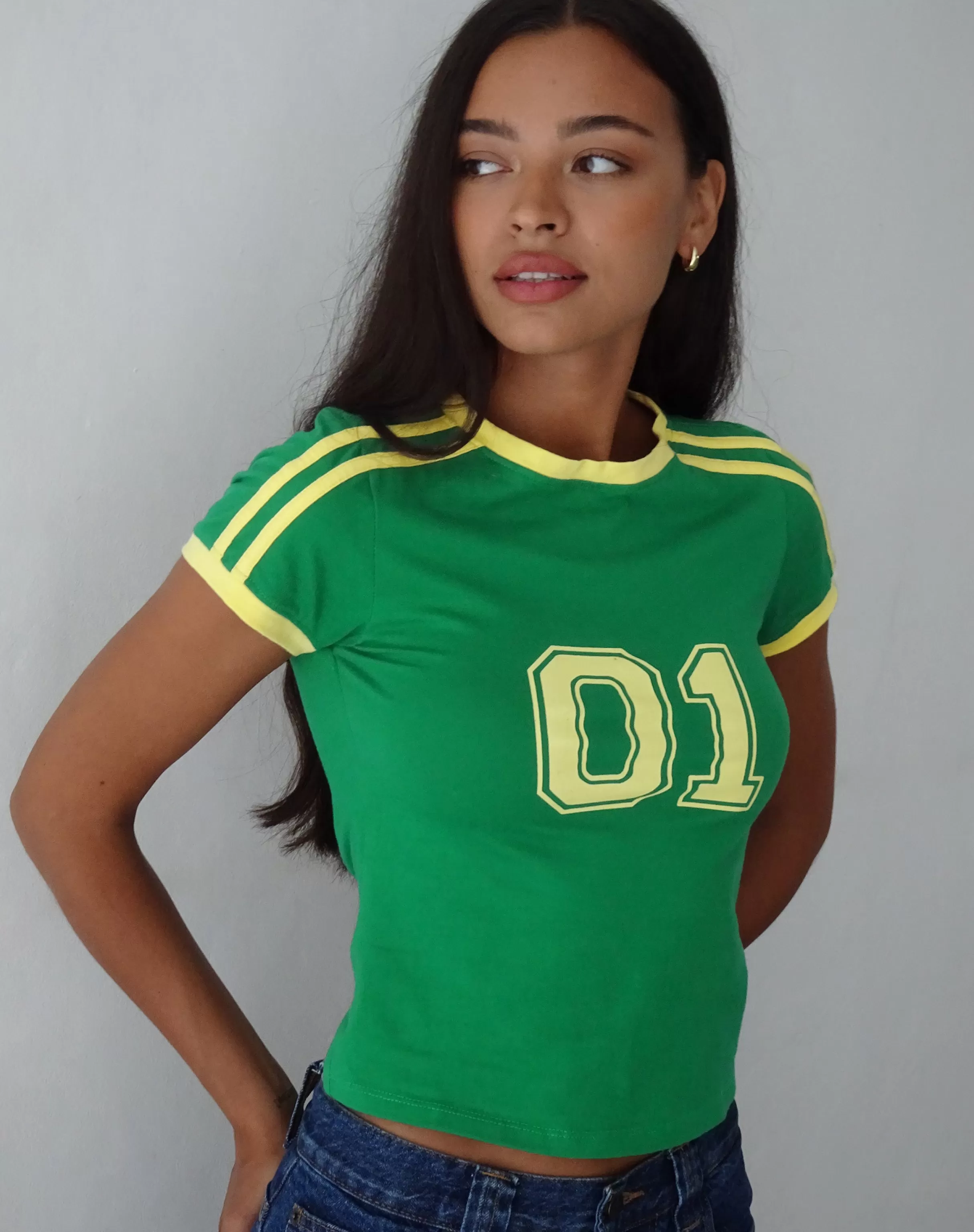 Sale Salda Sporty Fitted Tee In BASICS | TEES