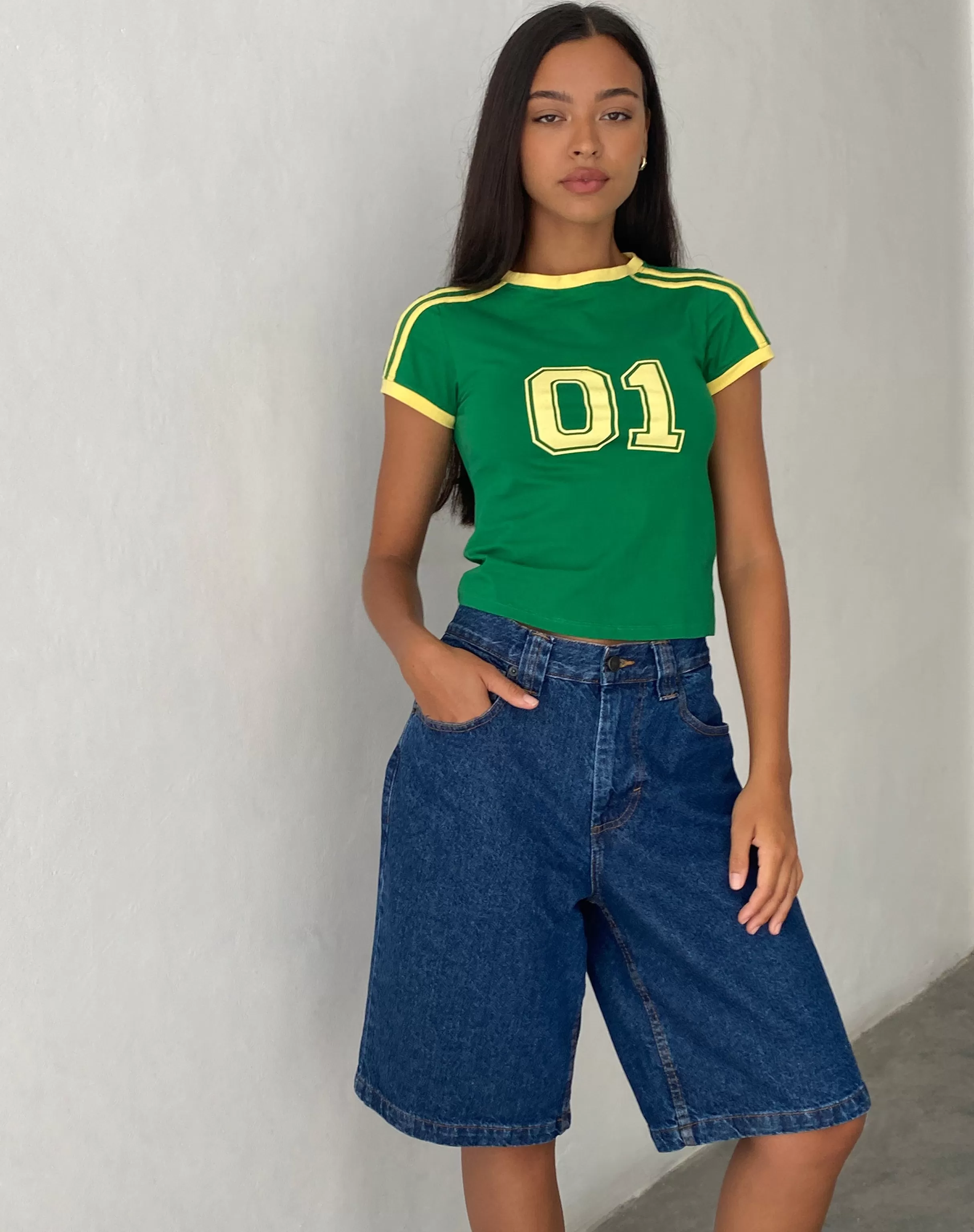 Sale Salda Sporty Fitted Tee In BASICS | TEES