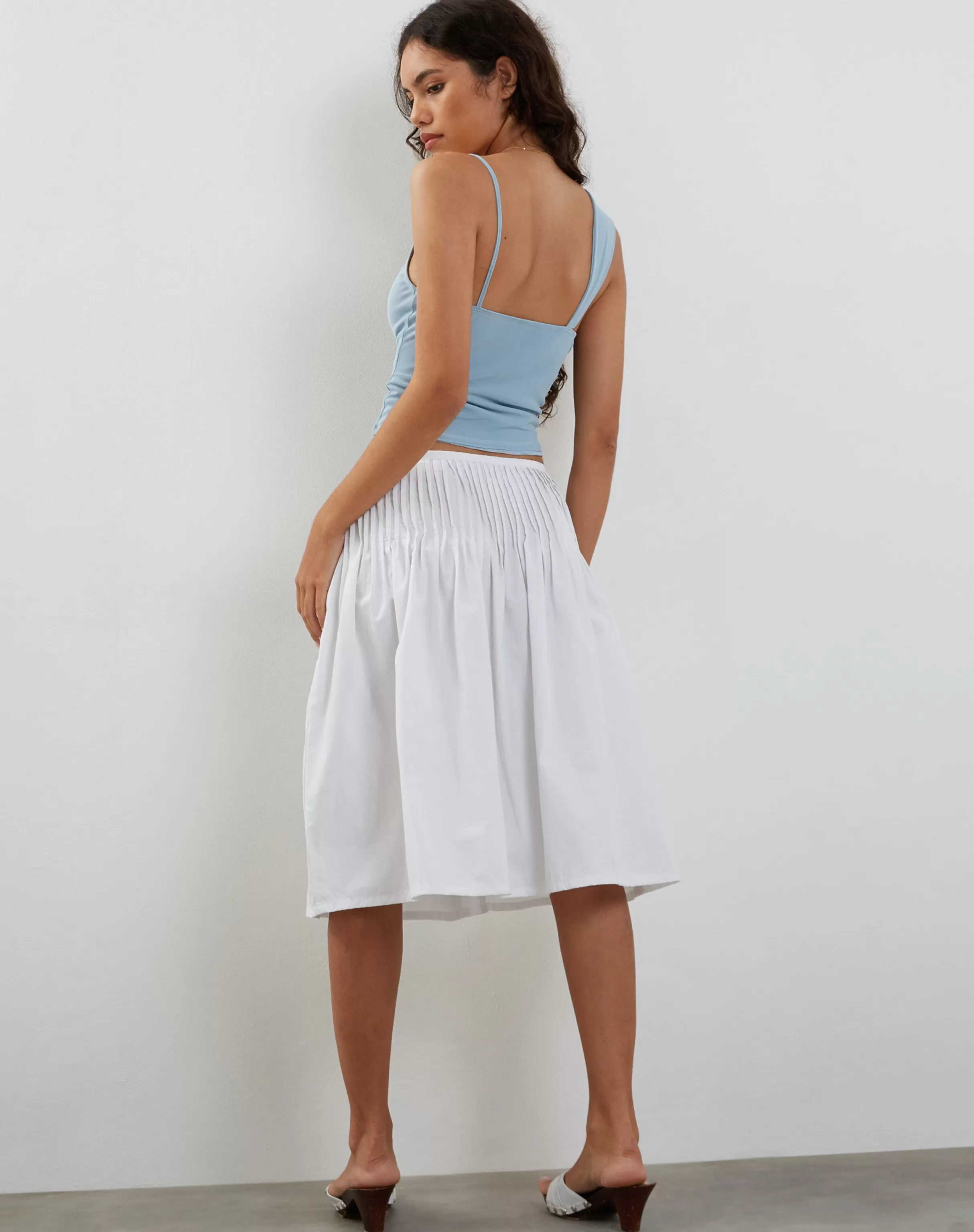 Cheap Sambu Mesh Vest Top In STRAPPY TOPS