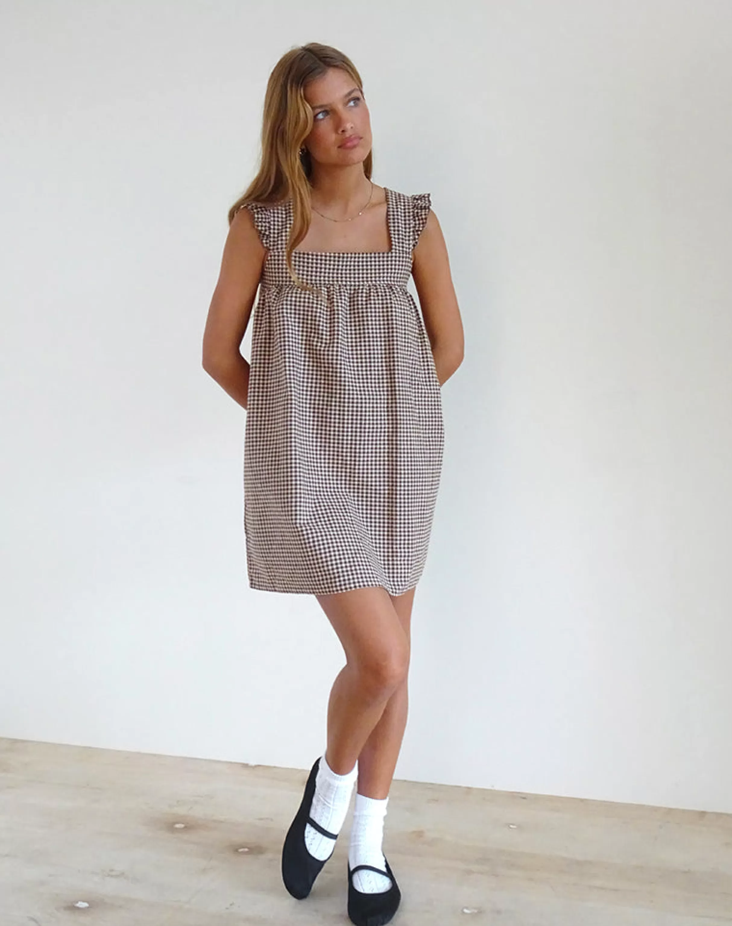 Fashion Sanaly Mini Dress In STRAWBERRY MILK | STRAWBERRY GIRL