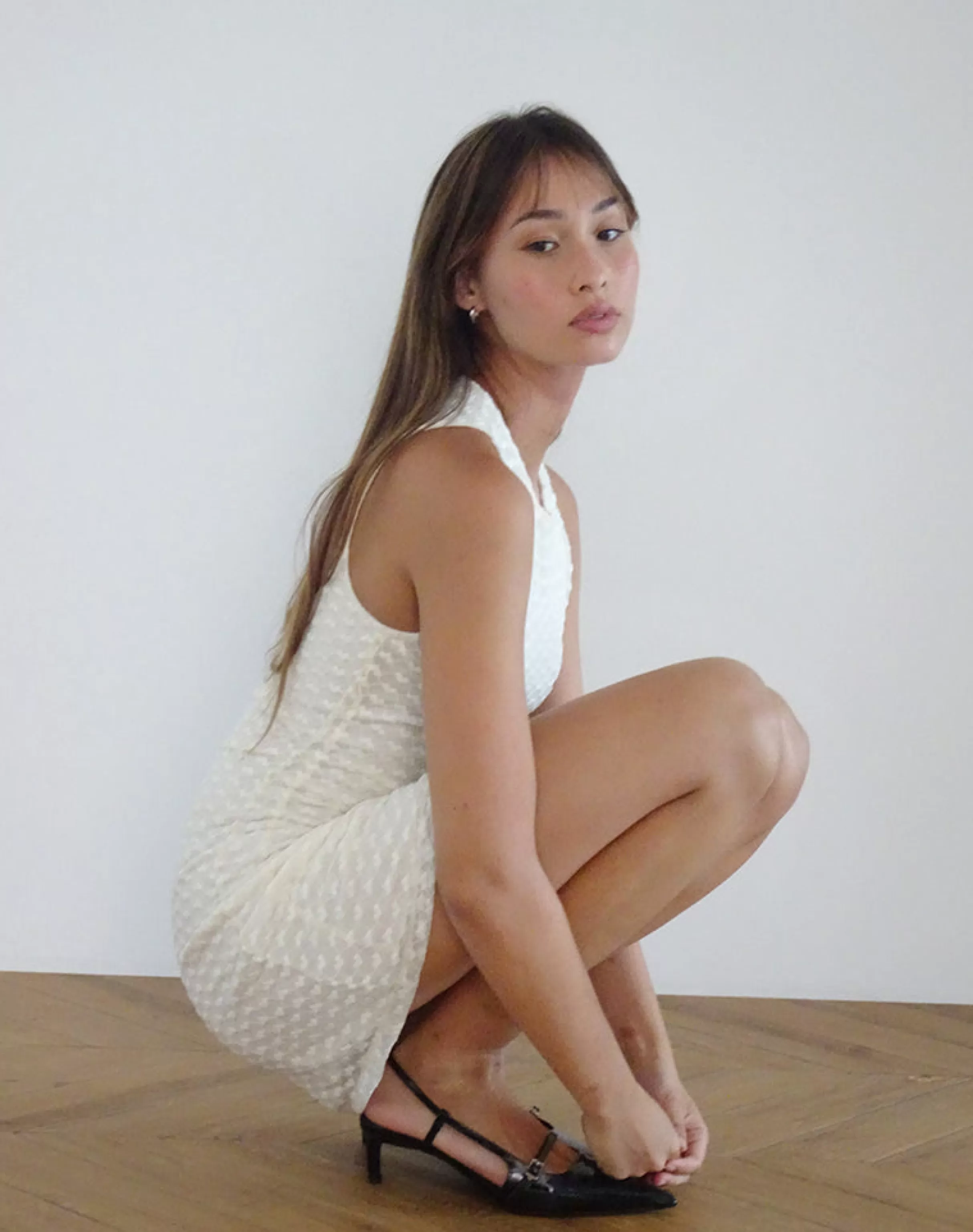 Flash Sale Sechium Mini Dress In Heart Lace Ivory DAY DRESSES | PARTY DRESSES