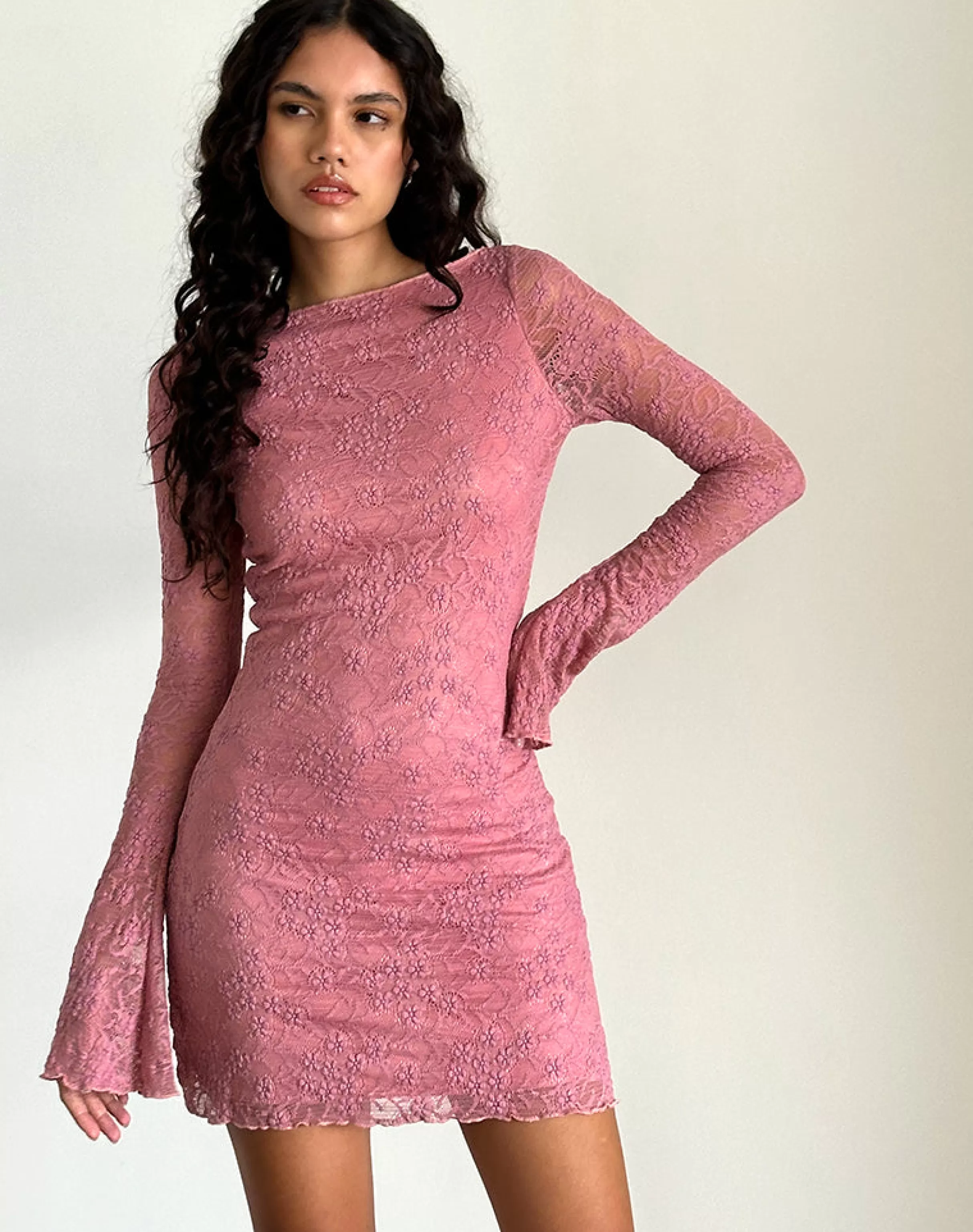 Hot Sevila Long Sleeve Dress In DAY DRESSES | PARTY DRESSES