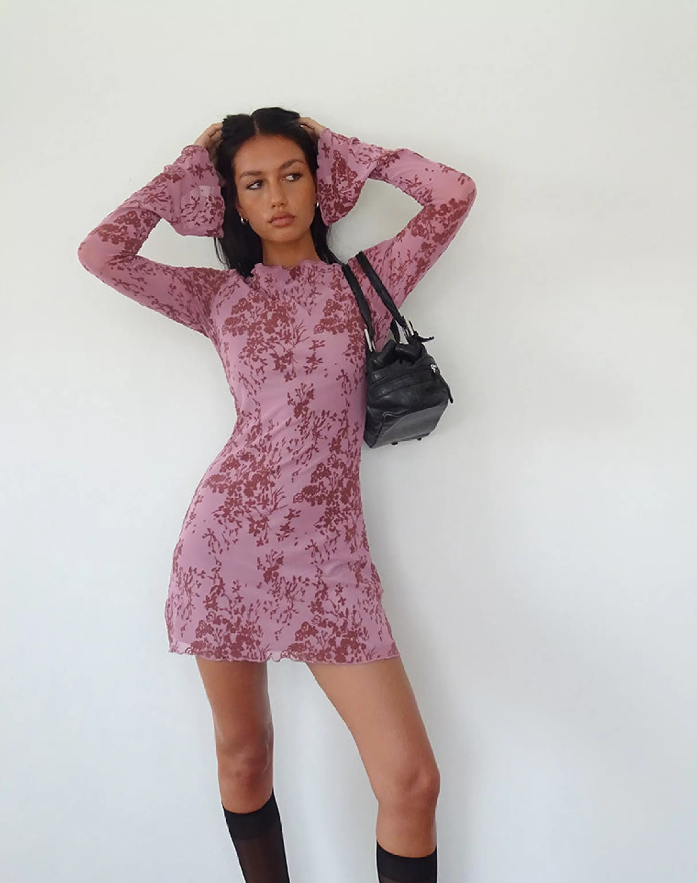 Online Sevila Long Sleeve Mini Dress In DAY DRESSES | BODYCON DRESSES
