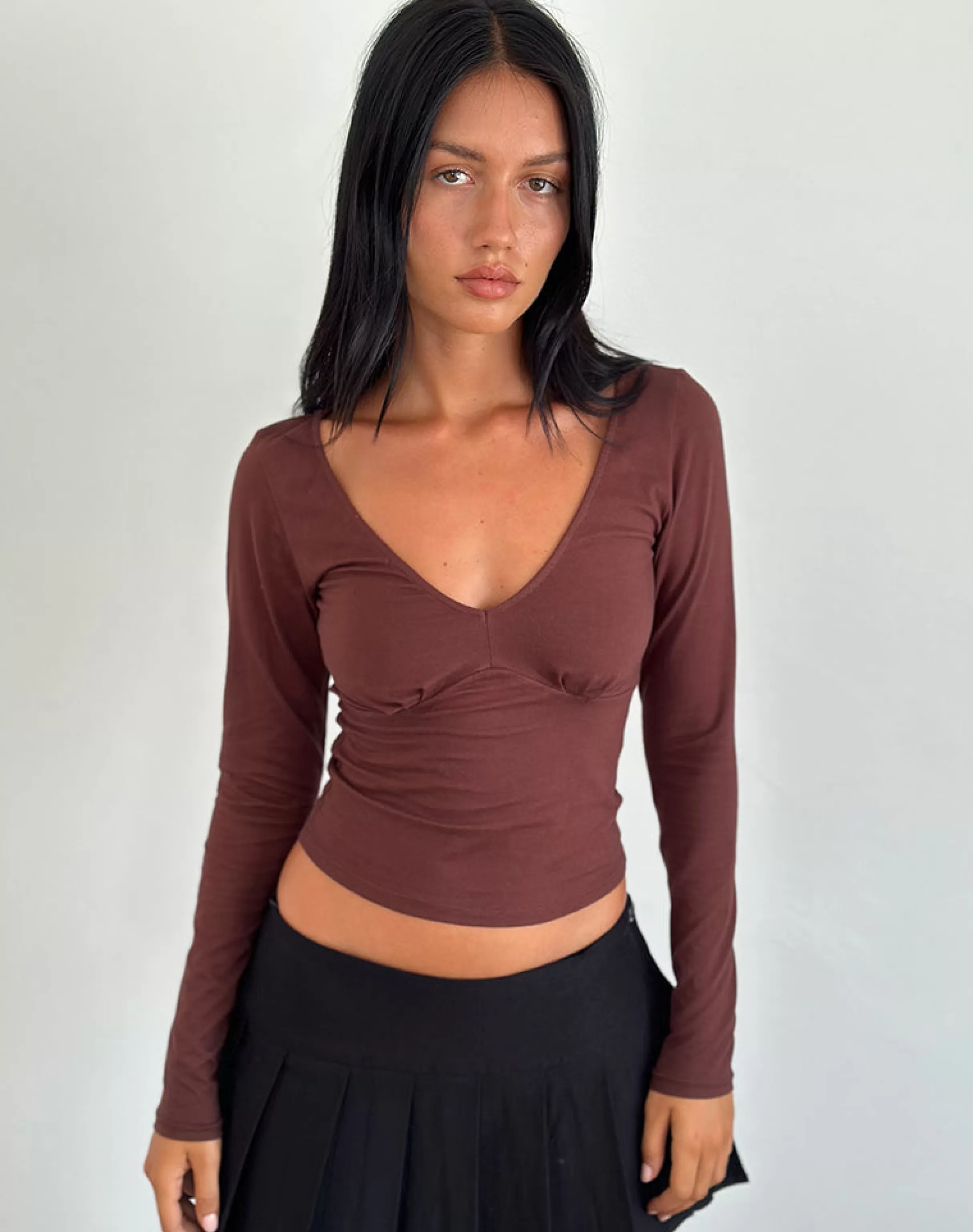 Cheap Sisil Long Sleeve Top In BASICS | LONG SLEEVE TOPS