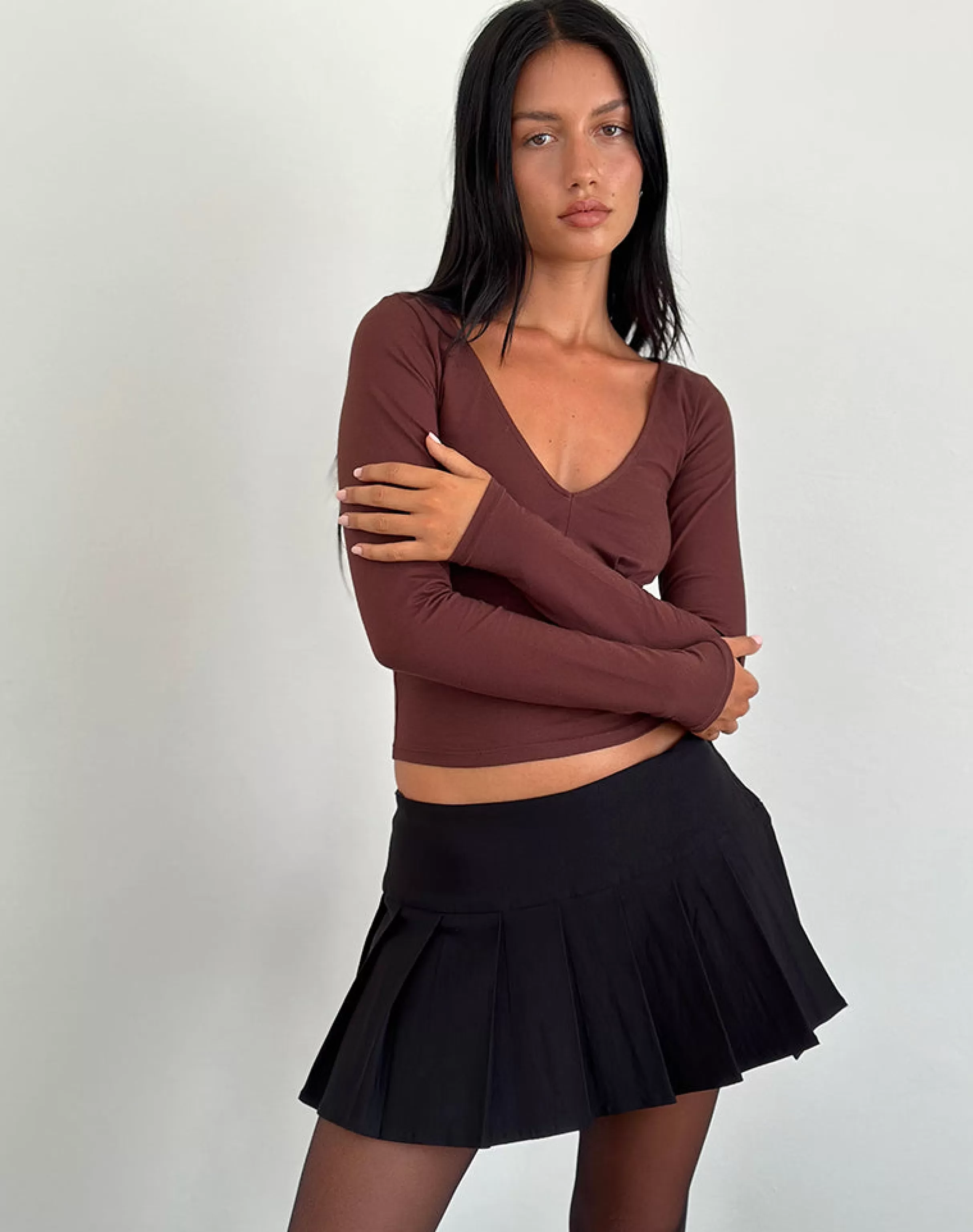Cheap Sisil Long Sleeve Top In BASICS | LONG SLEEVE TOPS
