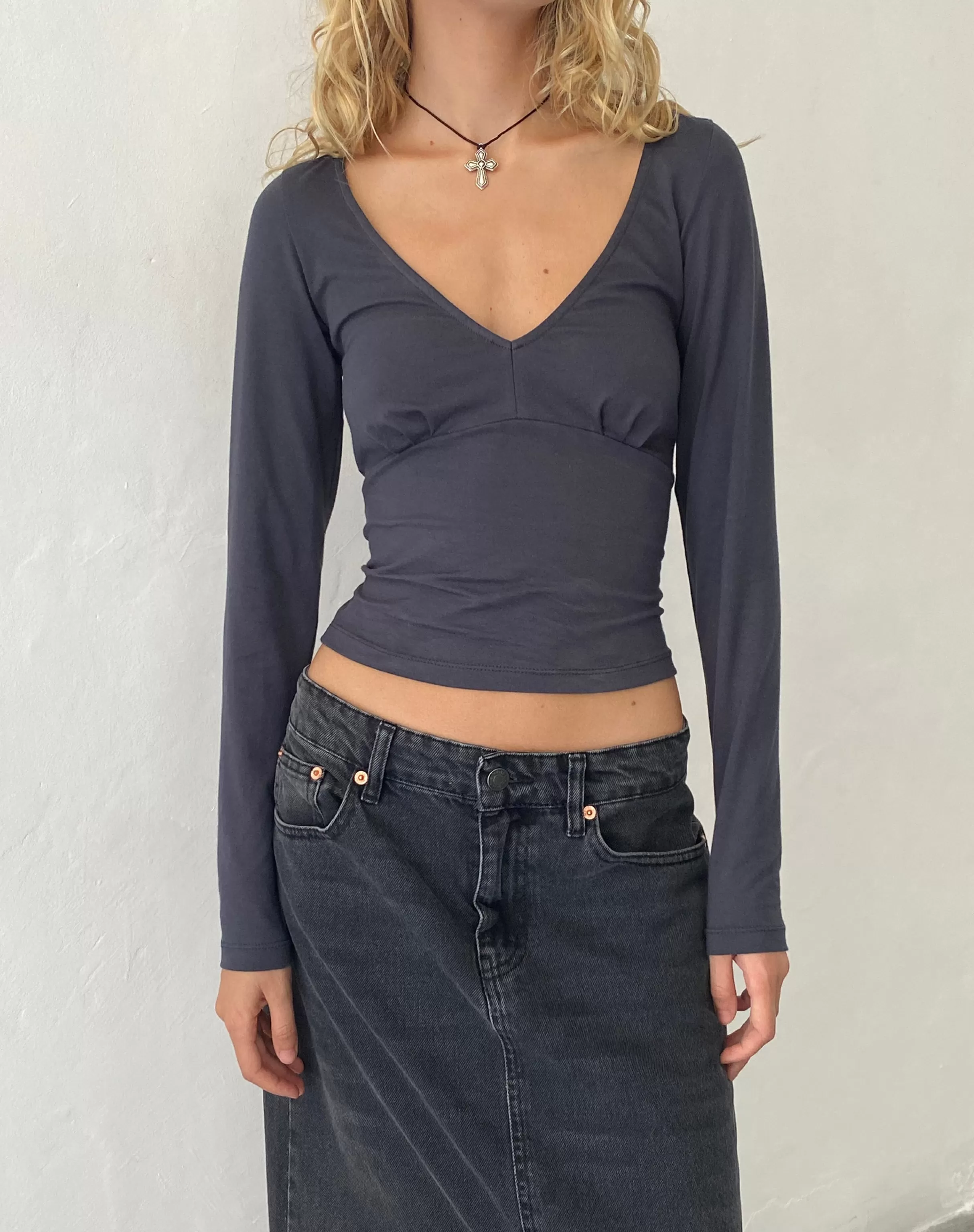 Discount Sisil Long Sleeve Top In BASICS | LONG SLEEVE TOPS