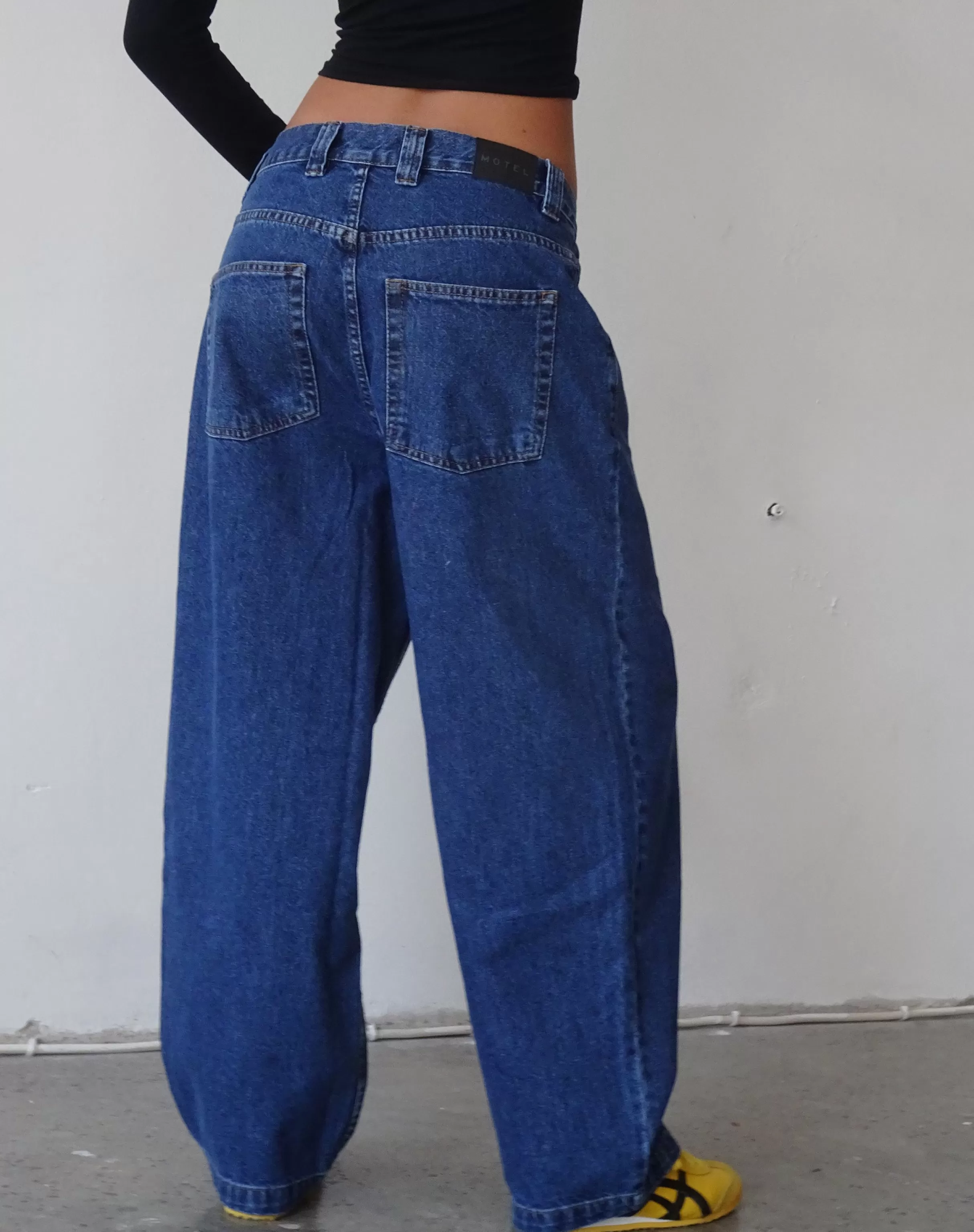 Cheap Skater Low Rise Jean In WIDE LEG JEANS | LOW RISE JEANS