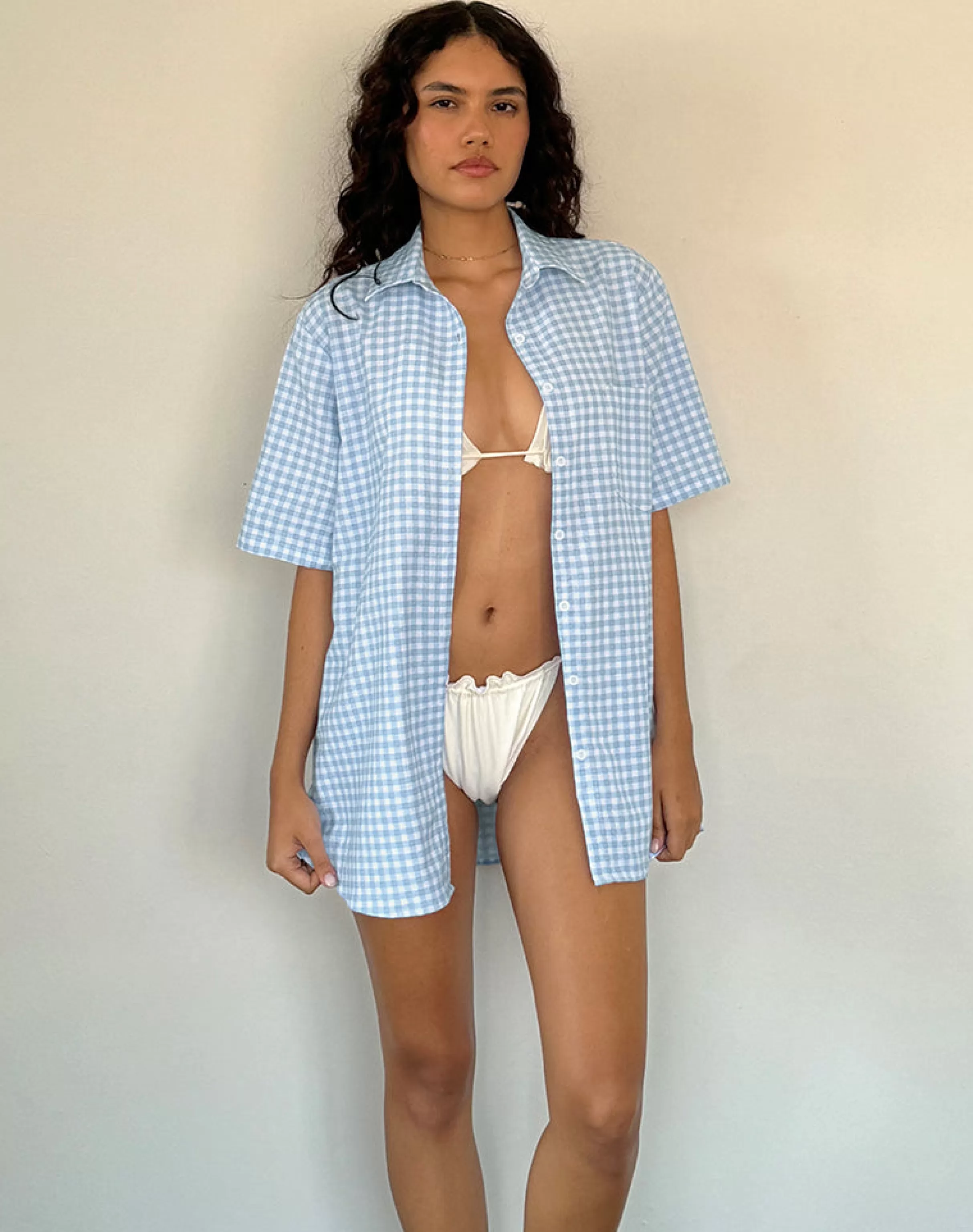 Fashion Smith Oversized Shirt In CO-ORDS | SWIMWEAR