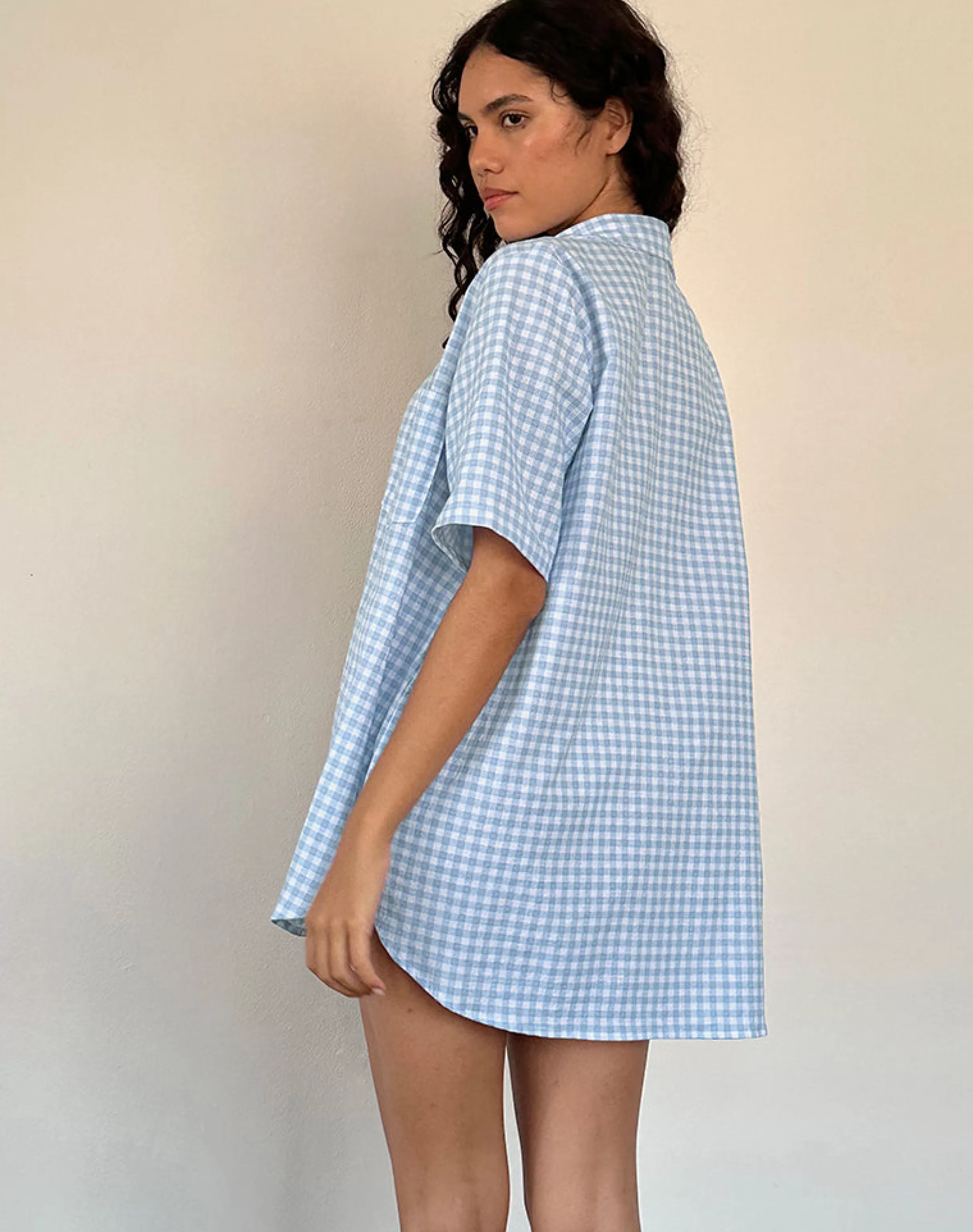 Fashion Smith Oversized Shirt In CO-ORDS | SWIMWEAR