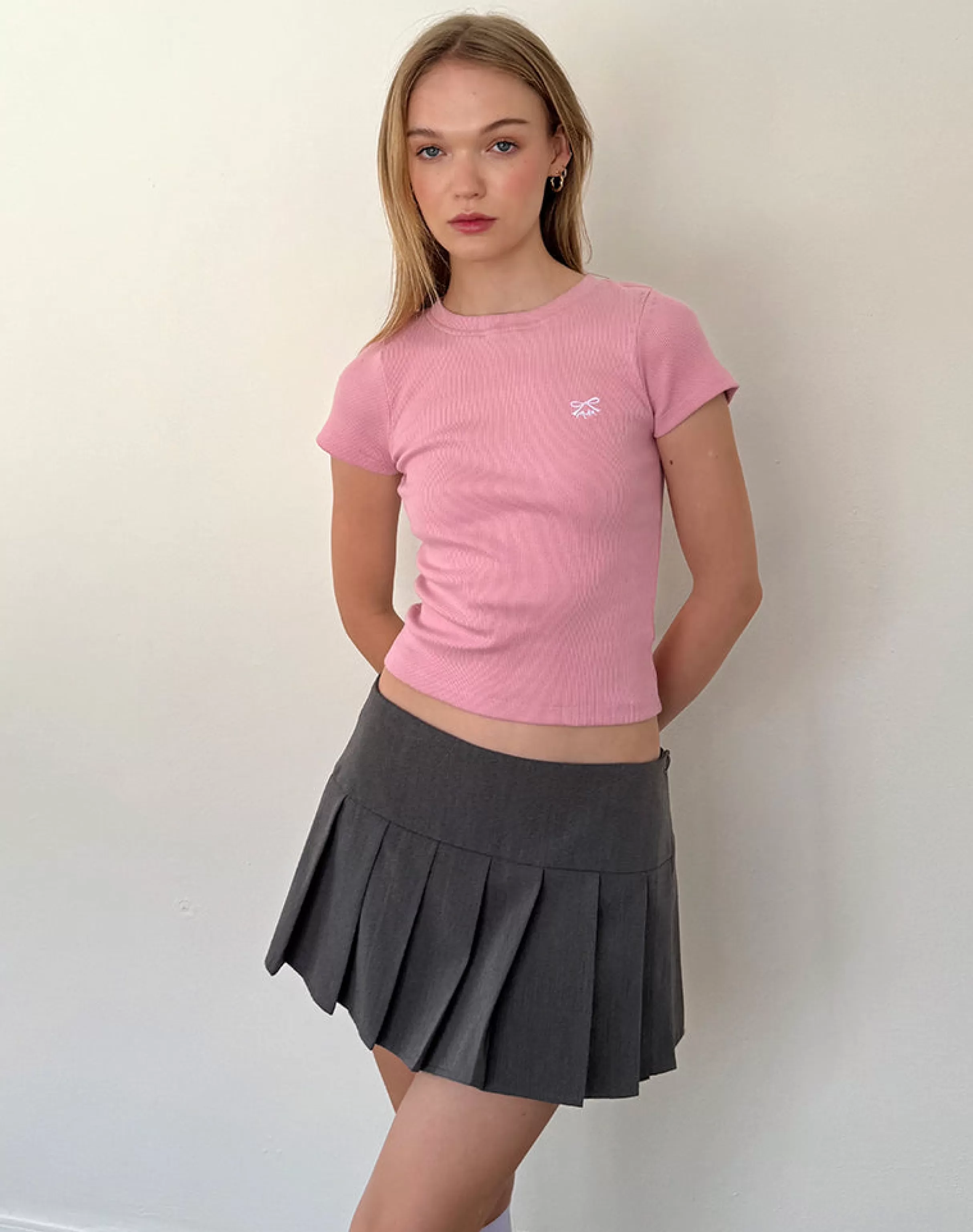 Cheap Suti Ribbed Tee In BASICS | TEES