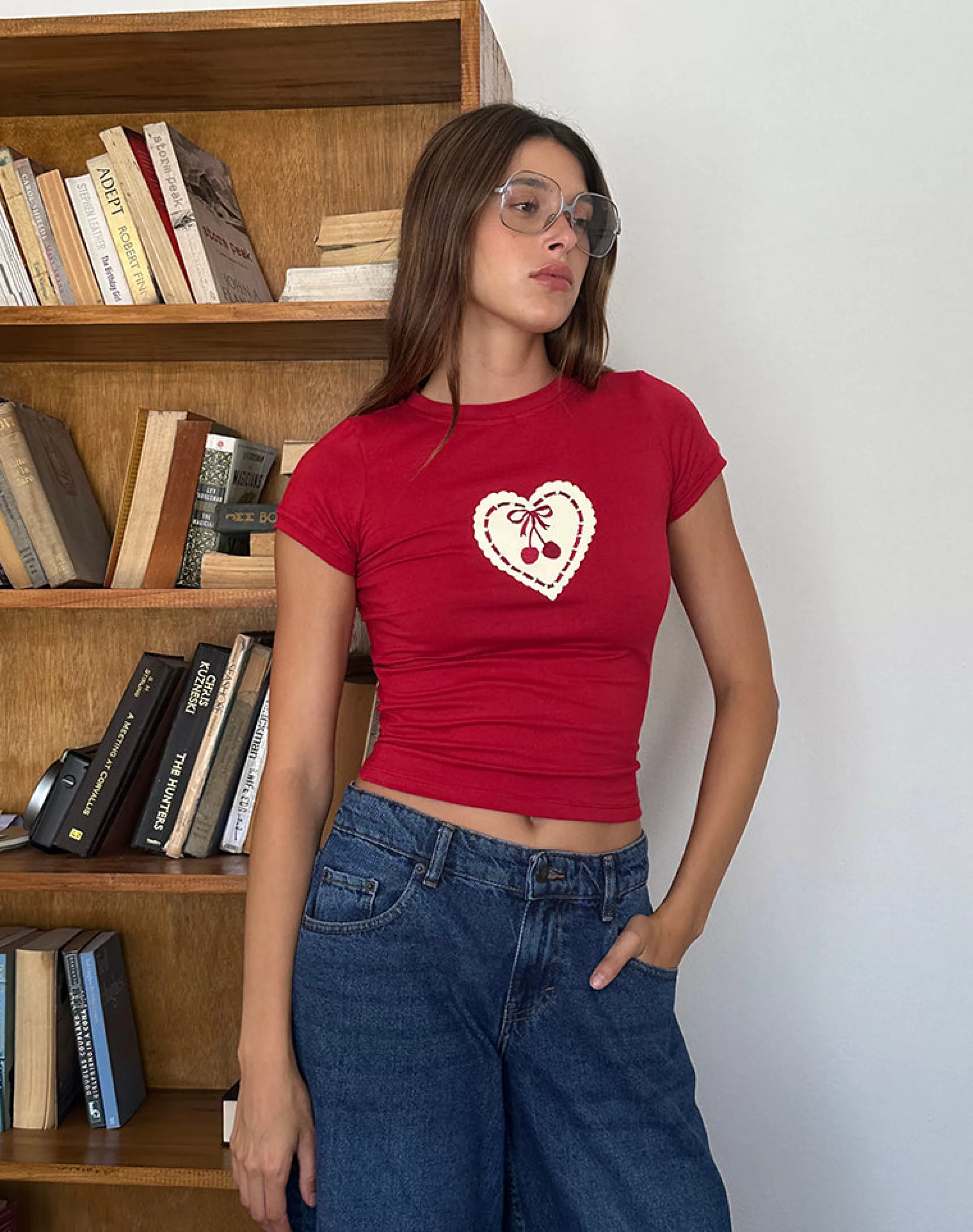 New Sutin Baby Tee In BISOUS | BASICS