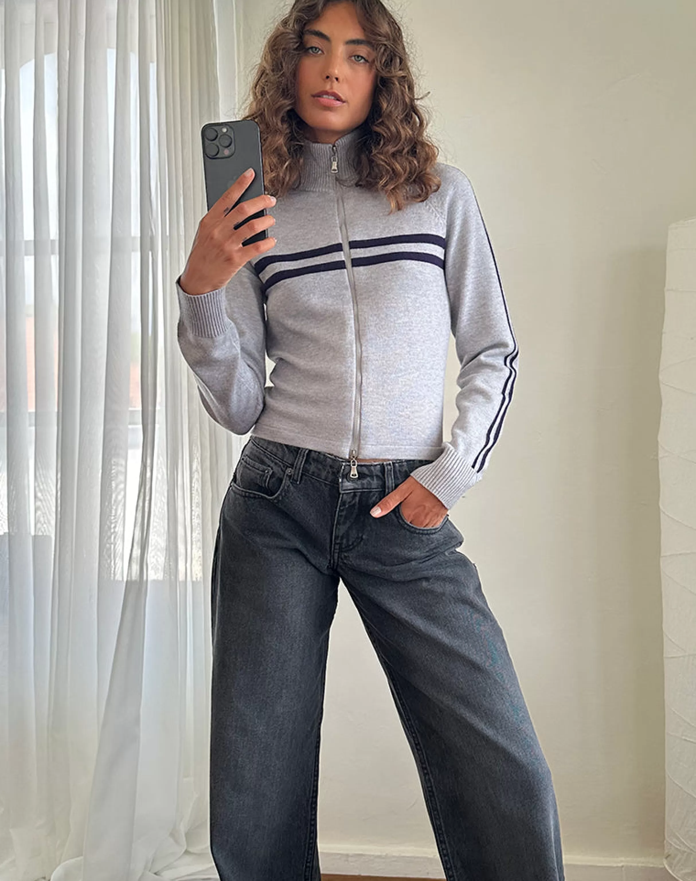 Outlet Talisa Sporty Zip Through Jacket In LOUNGEWEAR | JACKETS