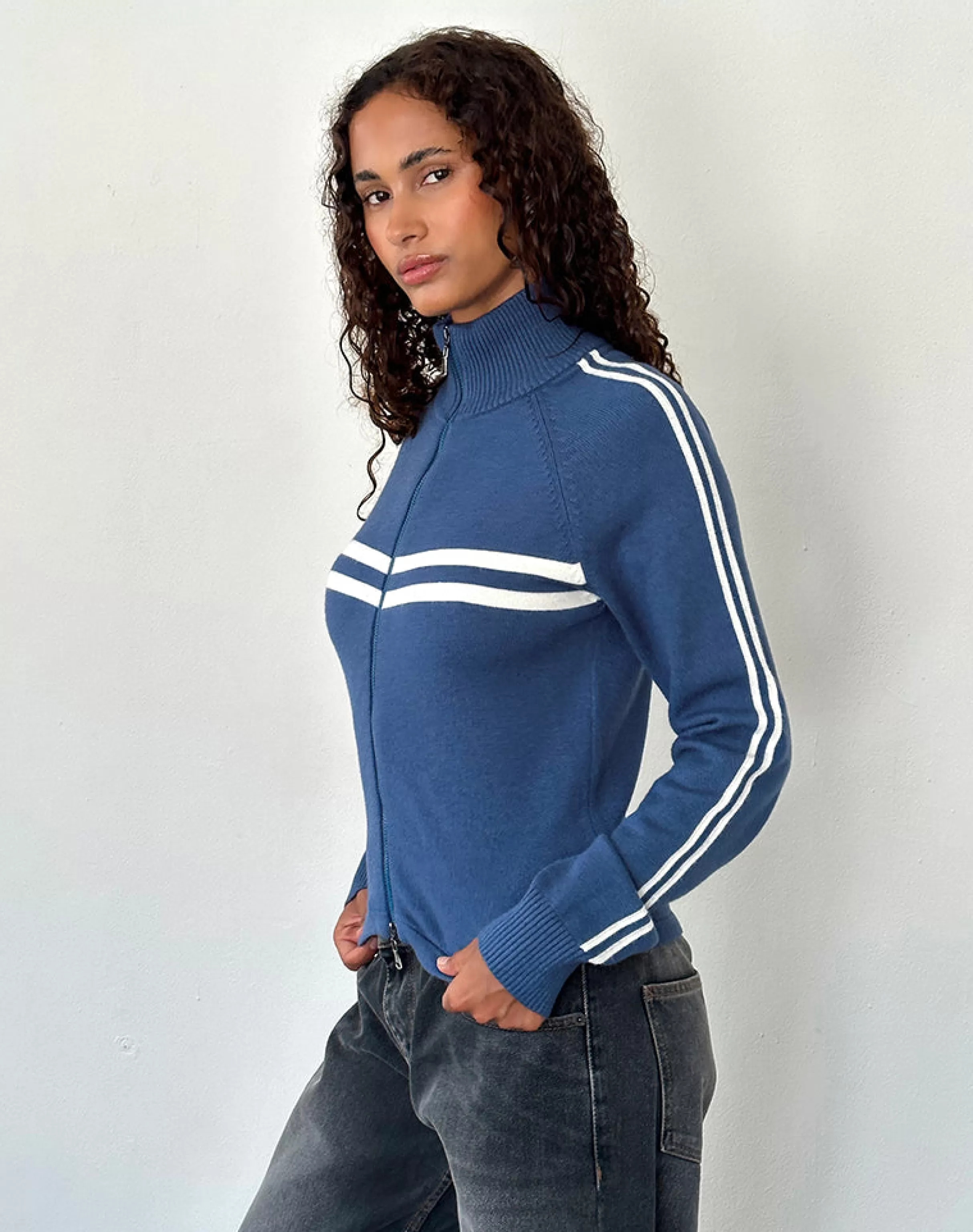 Clearance Talisa Sporty Zip Through Jacket In LOUNGEWEAR | JACKETS