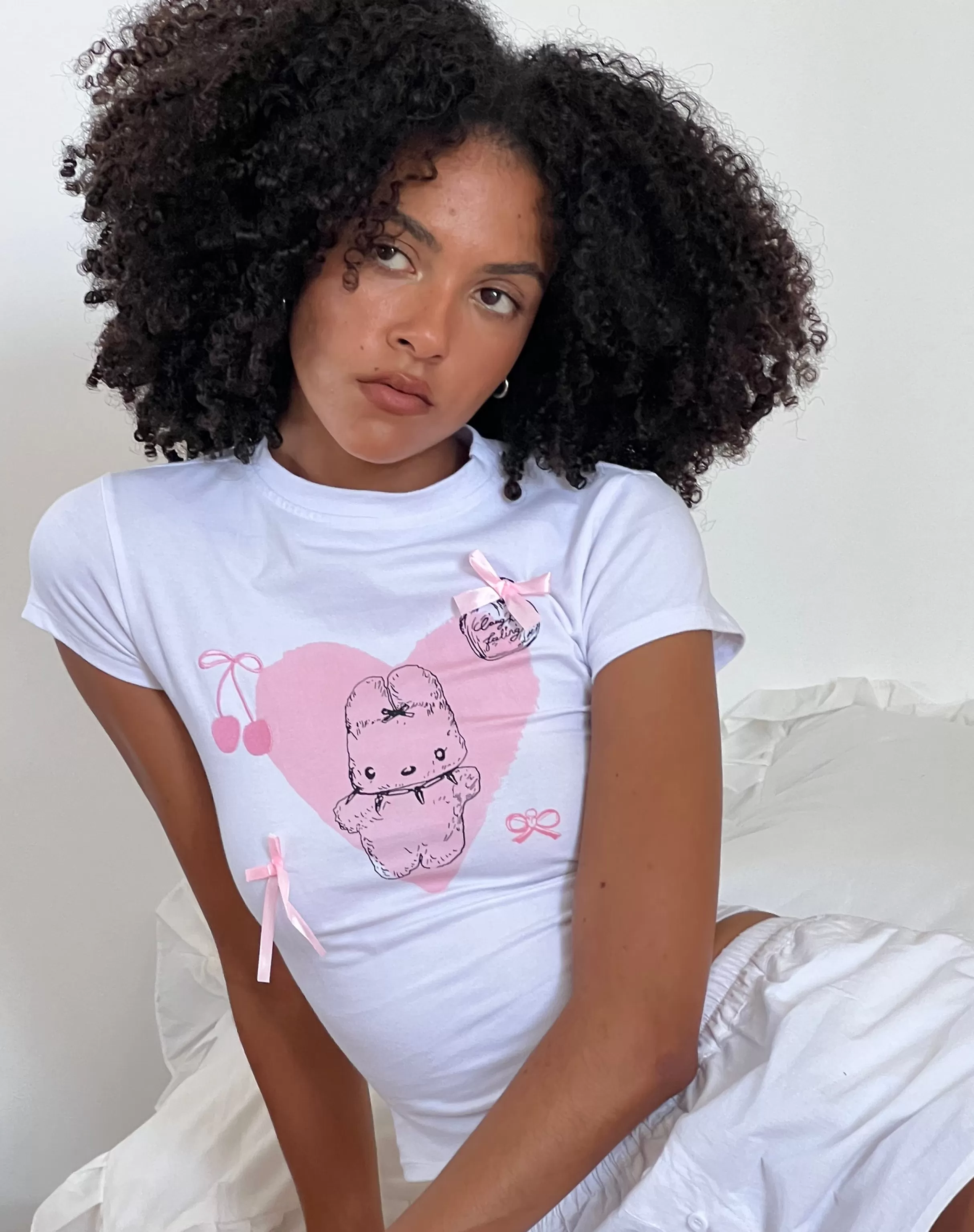 Hot Tiona Cropped Tee In TEES