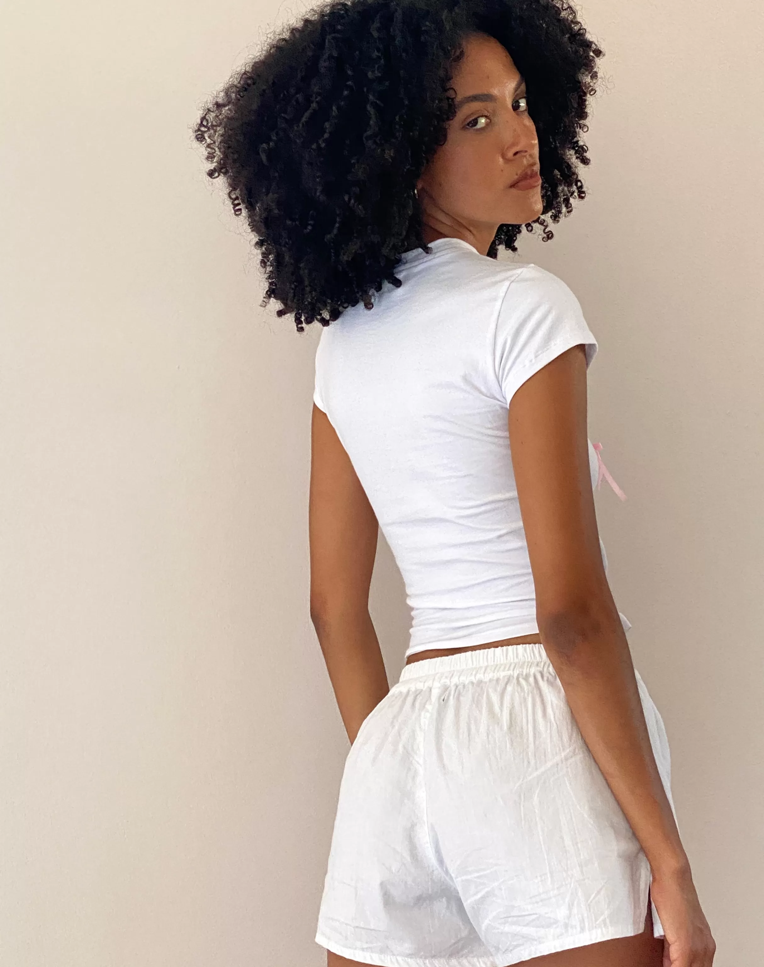 Hot Tiona Cropped Tee In TEES