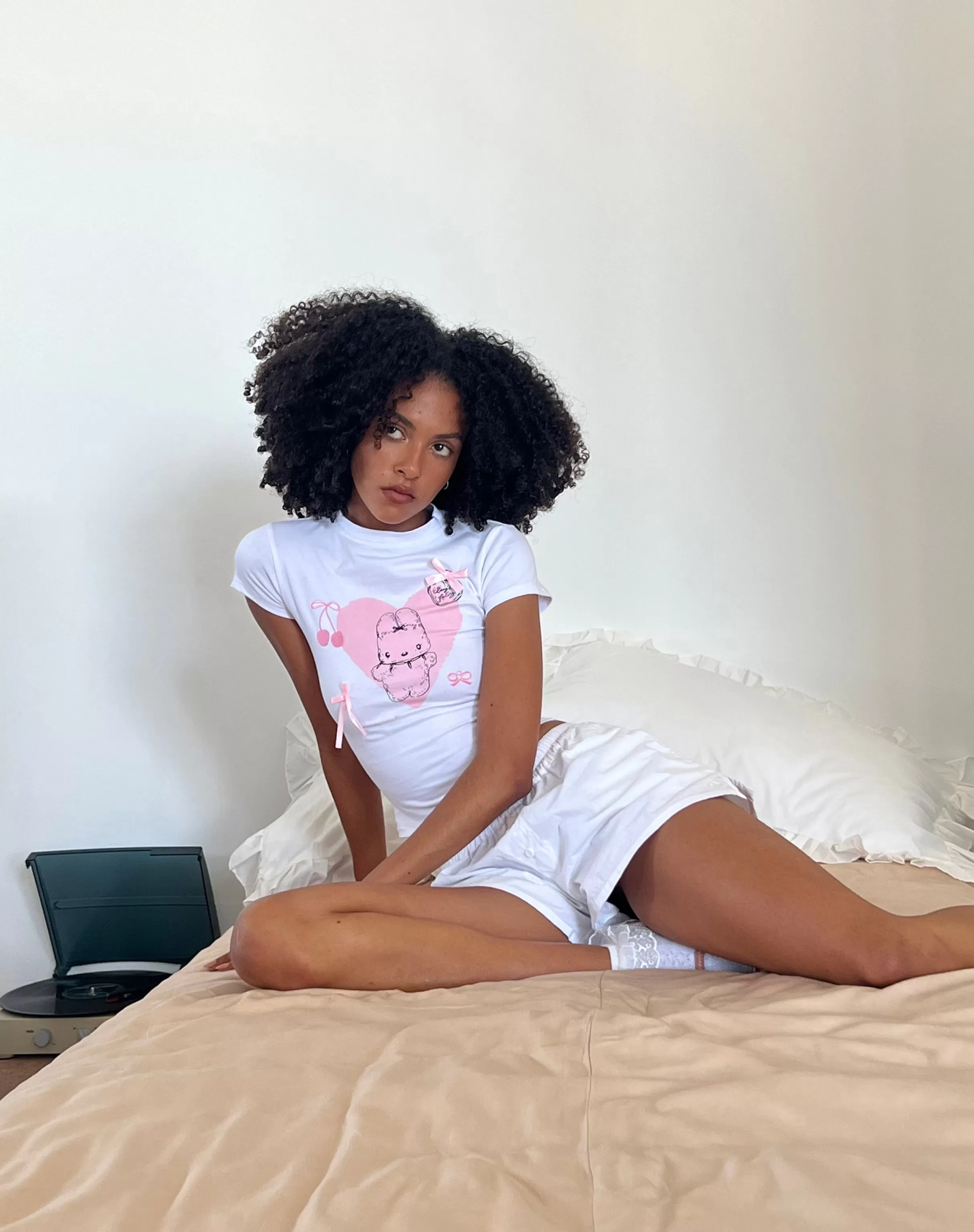 Hot Tiona Cropped Tee In TEES