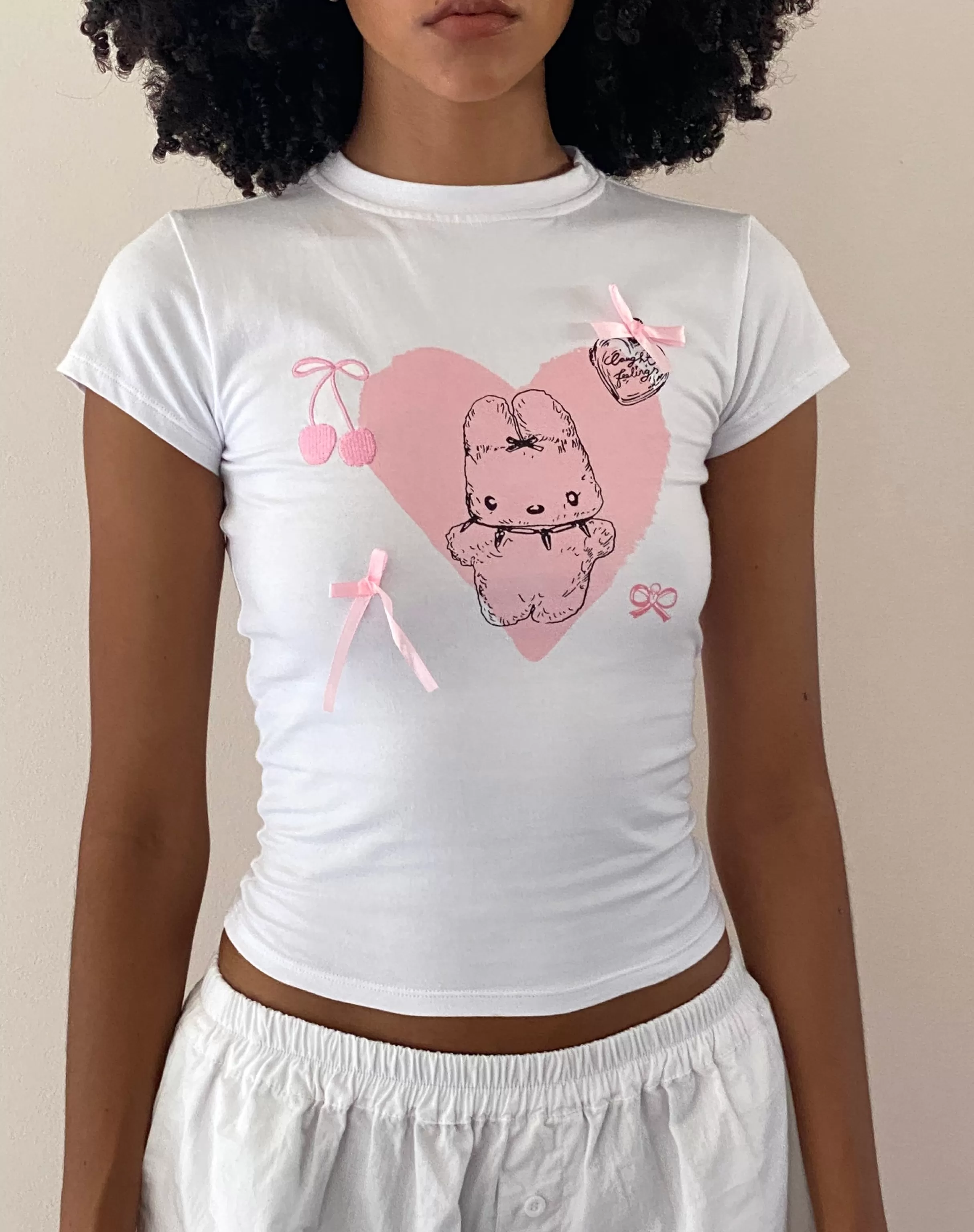 Hot Tiona Cropped Tee In TEES