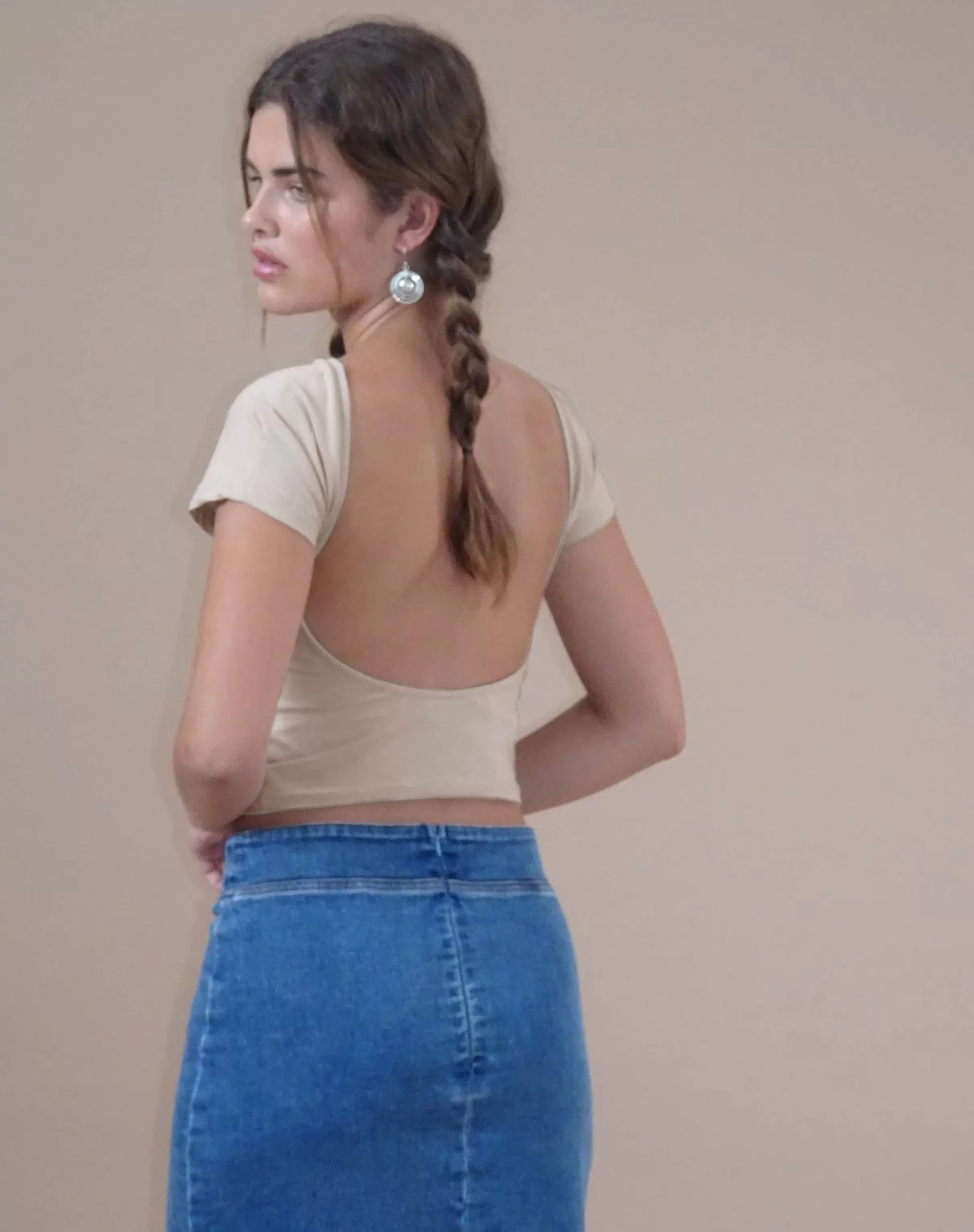 New Xiwang Crop Top In SALE TOPS | TEES