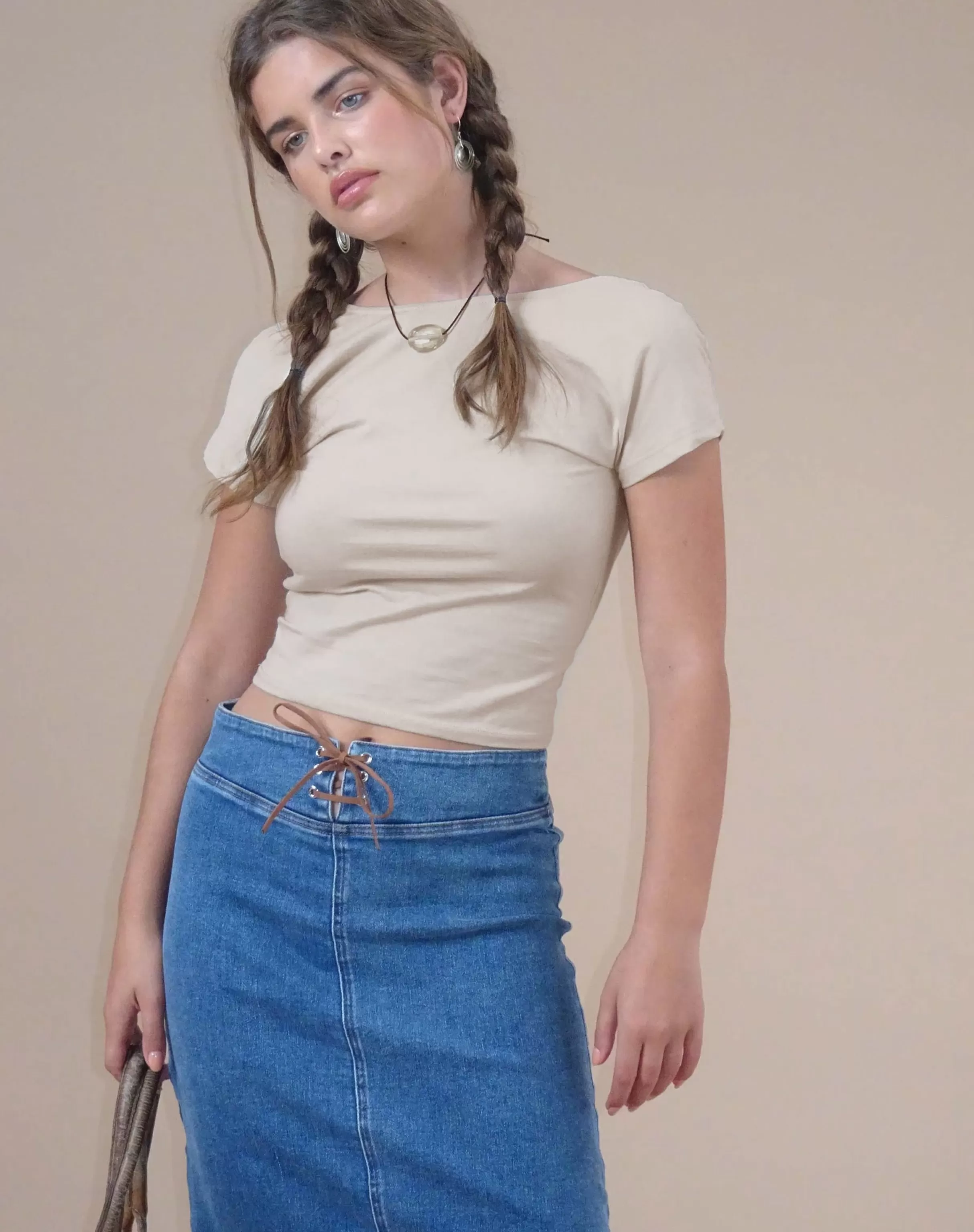 New Xiwang Crop Top In SALE TOPS | TEES