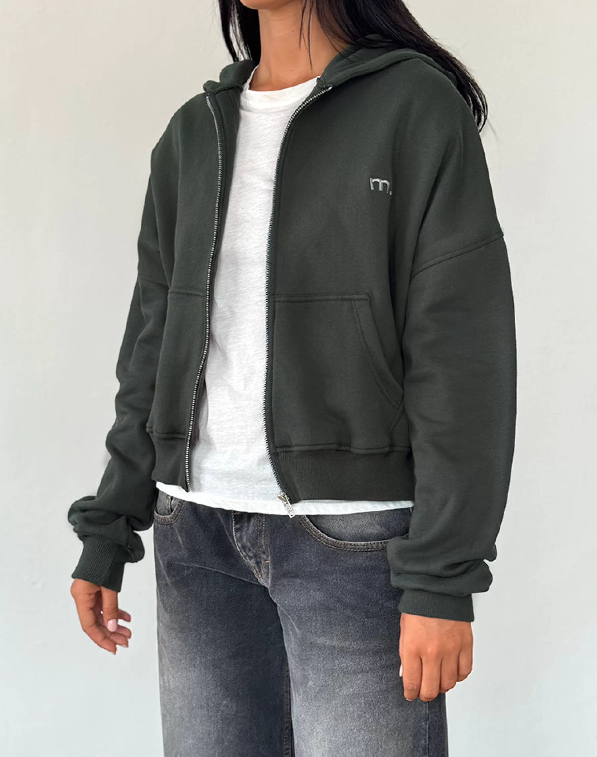Cheap Zip Through Hoodie In LOUNGEWEAR | CO-ORDS